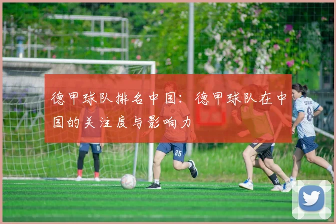 德甲球队排名中国：德甲球队在中国的关注度与影响力
