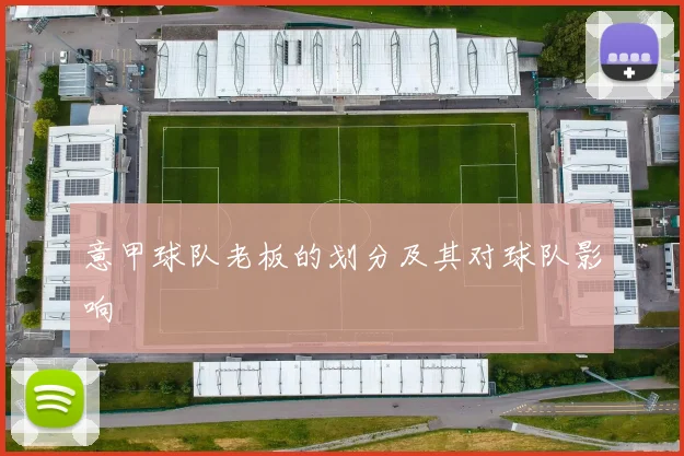 意甲球队老板的划分及其对球队影响